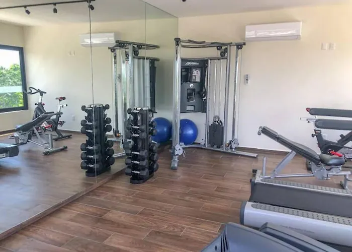 Exclusive Building Infinity Pool And Gym Restaurants And Bar District Nearby Ferienhaus Tulum