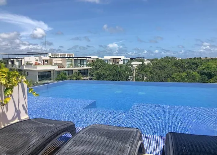 Ferienhaus Exclusive Building Infinity Pool And Gym Restaurants And Bar District Nearby Tulum