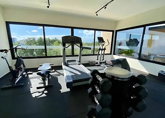 Exclusive Building Infinity Pool And Gym Restaurants And Bar District Nearby Ferienhaus Tulum