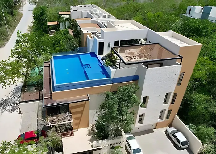 Ferienhaus Exclusive Building Infinity Pool And Gym Restaurants And Bar District Nearby Tulum