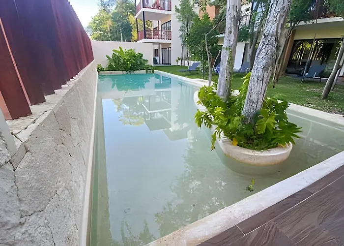 Ferienhaus Exclusive Building Infinity Pool And Gym Restaurants And Bar District Nearby Tulum
